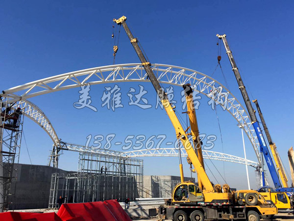 潍坊滨海沙滩膜结构工程